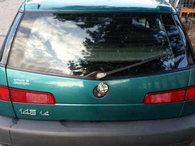 Крышка багажника задний  задняя alfa romeo 145 зелёный 320a 320/a фото №1