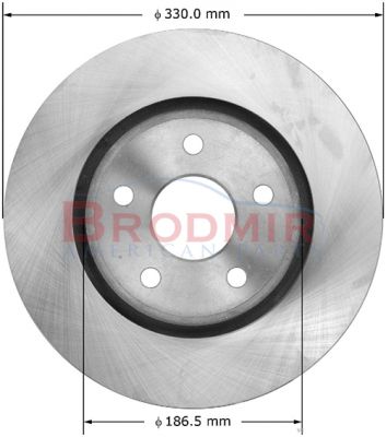 DISQUE DE FREIN AVANT 330MM GRAND CHEROKEE 11-15 - milautoparts-fr.ukrlive.com