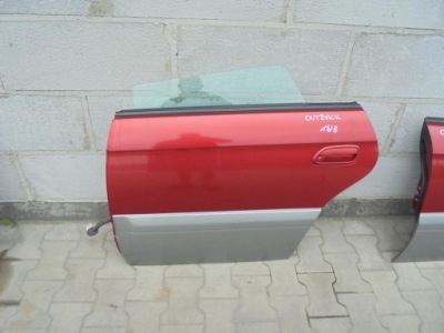 Двері лівий задня subaru outback 2 1u8 -доставка- фото №1