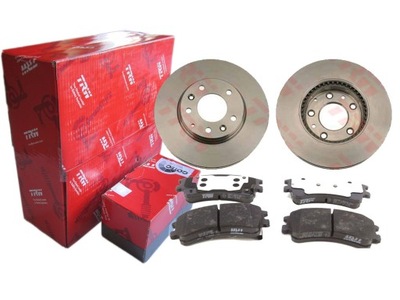 DISCS + PADS TRW FRONT MAZDA 6 GG GY - milautoparts-fr.ukrlive.com