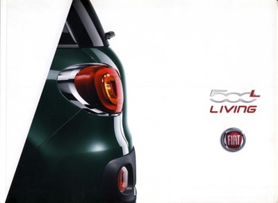 FIAT 500 L LIVING PROSPEKT 11 / 2013 POLISH - milautoparts.fr