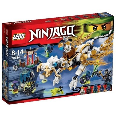 Lego 70734 NINJAGO Smok mistrza Wu