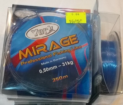 Żyłka YORK MIRAGE 0,50 250m 31kg