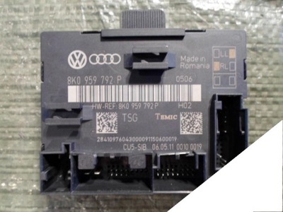 Audi модуль двері правих передніх 8k0959792p фото №1