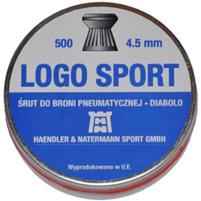 NIEMIECKI SRUT H&N LOGO SPORT 500 SZT. 4,5 mm