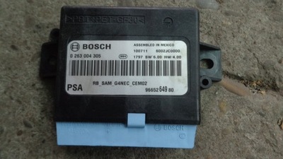 CONTROL UNIT PARKTRONIC CITROEN C4 B7 2010-2015 9665264980 - milautoparts-fr.ukrlive.com