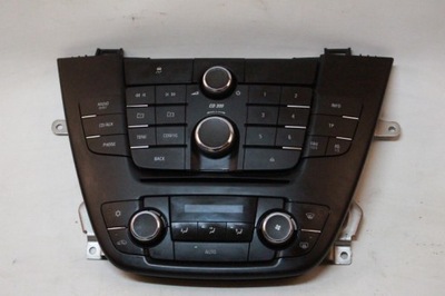 Панель керування радіо 13273252 opel insignia фото №1