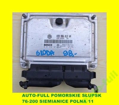 VW SKODA COMPUTER 038906012AN 0281010107 - milautoparts-fr.ukrlive.com