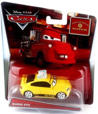 AUTA CARS 2 NURSE GTO 1:55 MATTEL