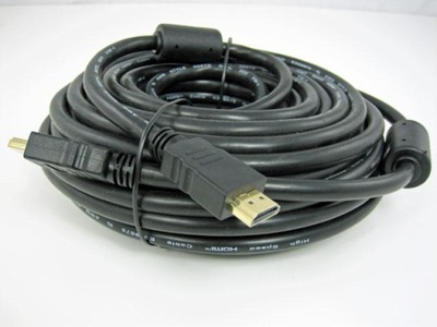 kabel HDMI 15m fullHD złote wtyki VITALCO