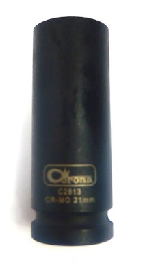 Nasadka udarowa długa 1/2" 21mm C2813
