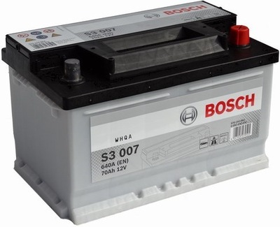 BATTERY BOSCH S3 70AH 640A 70 AH DOSTAWA+MONTAZ - milautoparts-fr.ukrlive.com