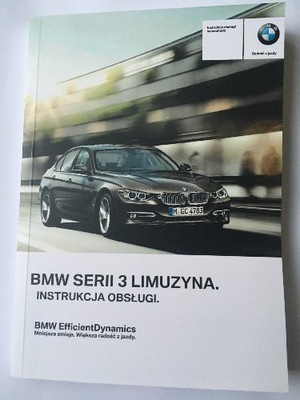 BMW 3 F30 2011-2015 POLSKA MANUAL MANTENIMIENTO NUEVO  