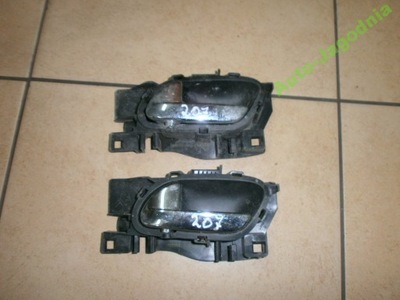 Peugeot 207 ручка внутренняя левая фото №1