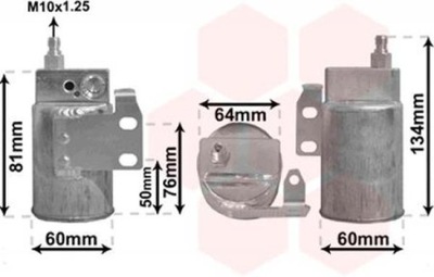 Осушитель кондиционера opel astra g zafira a фото №1