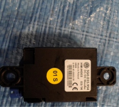 Vw golf vii gtd преобразователь напряжения 5g0035954 фото №1