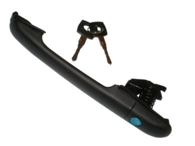 Ручка+ замок двері задня задня vw lt 28,35,46 фото №1