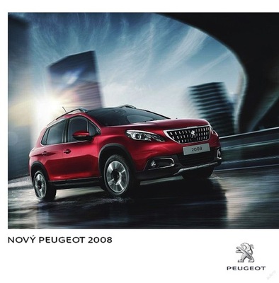 Peugeot 2008 prospekt 2016 Czechy - milautoparts.fr