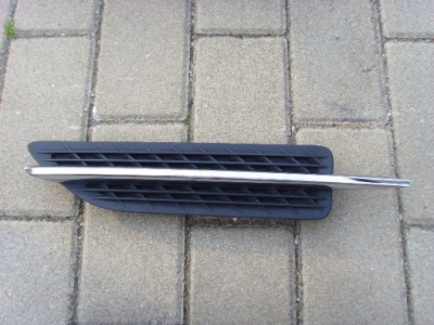 Mercedes slk w172 хром решітка w крила лівий фото №1