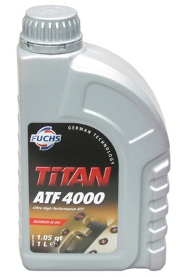 OIL PRZEKLADNIOWY FUCHS TITAN ATF 4000 1L - milautoparts-fr.ukrlive.com