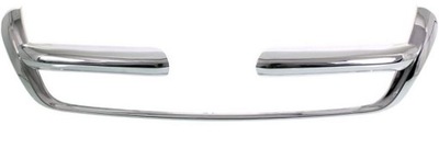 Решітка радіатора молдинг бампера honda cr-v 02-05 хром фото №1