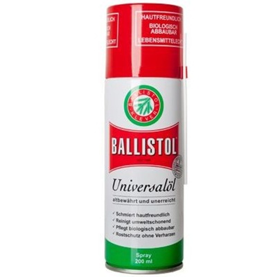 Olej konserwująco czyszczący Ballistol Spray 200ml