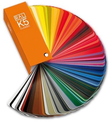 Próbnik Wzornik RAL K5 błyszczący 215 kolorów