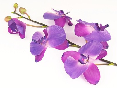 duży STORCZYK ORCHIDEA sztuczne kwiaty jak ŻYWE