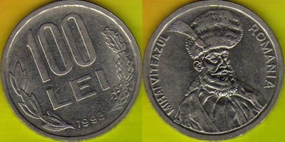 Rumunia 100 Lei 1993 r.