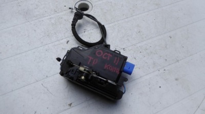 Замок дверь задняя правый skoda octavia ii 2 7 pinów фото №1