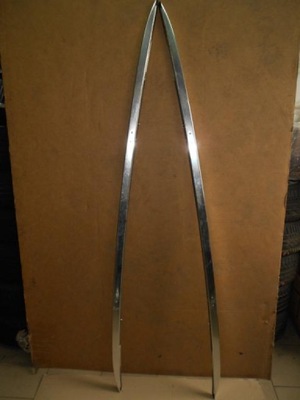 Рейлинги кровельные комплект хром audi q7 рестайлинг  4l0 фото №1