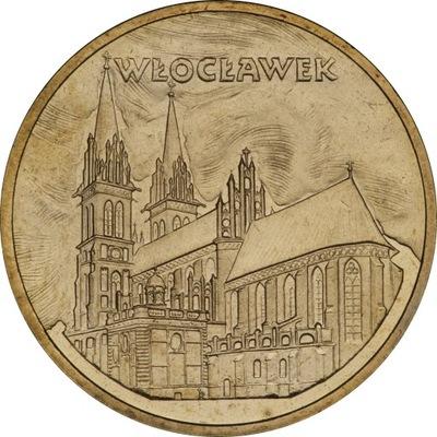 Moneta 2 zł Włocławek