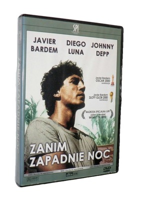 DVD - ZANIM ZAPADNIE NOC(2000)- Johnny Depp lektor