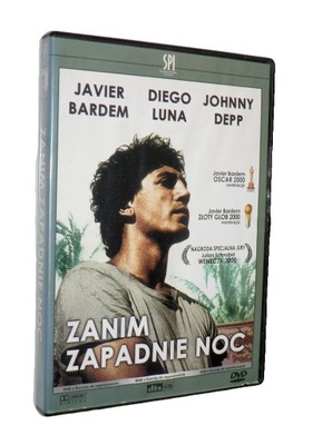 DVD - ZANIM ZAPADNIE NOC (2000) - Johnny Depp lektor