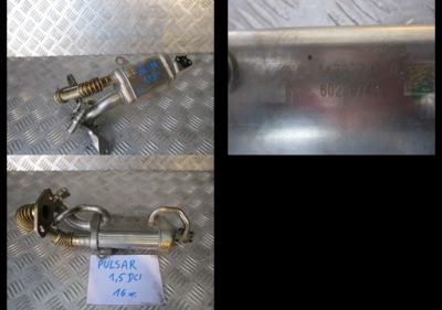 Радиатор выхлопных газов nissan pulsar 1,5dci 16r фото №1