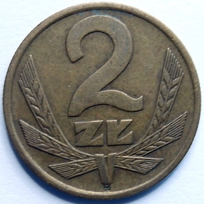 Moneta 2 zł złote 1981 r piękna