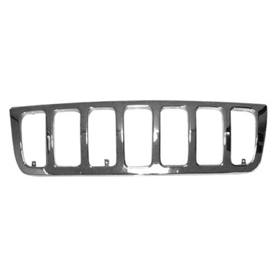 JEEP GRAND CHEROKEE 99-04 GRILLE CHROME RADIATOR GRILLE NEW CONDITION - milautoparts-fr.ukrlive.com