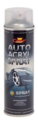 CHAMPION Spray Auto Acryl 500ml Lakier BEZBARWNY