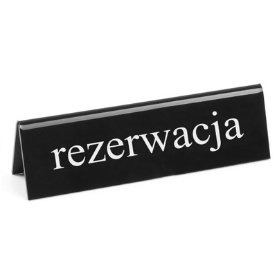 Tabliczka informacyjna dwustronna Hendi 663523