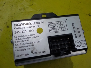 Scania r 1729574 перетворювач фото №1