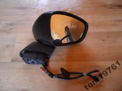 Зеркало правое do citroen c3 iii 7 pin фото №1