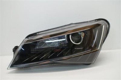 Skoda superb 3 iii 15r+. левая лампа bi-xenon led фото №1