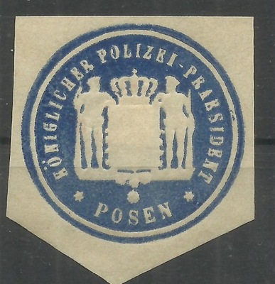 Zalepka - Polizei President - Posen - Poznań