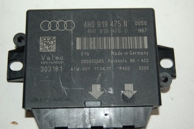 AUDI A6 C7 MODULE PARKTRONIC PARKING 4H0919475N - milautoparts-fr.ukrlive.com