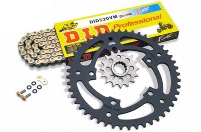 SET DRIVING DRIVING GEAR DID VX3 YAMAHA YBR125 07-12 - milautoparts-fr.ukrlive.com