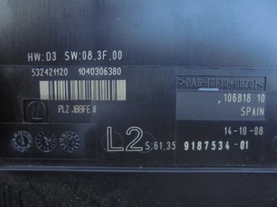 Модуль комфорту bmw e90 e91 e81 e82 e87 9187534 фото №1