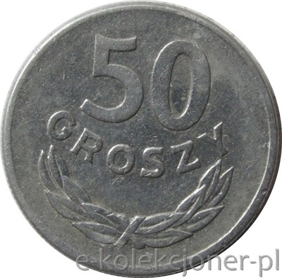 50 GROSZY 1965 - POLSKA - STAN 3 -K.70