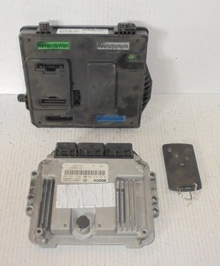 Scenic 3 1.9 бортовий комп'ютер набір стартовий 237100055r фото №1