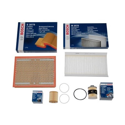 Фільтри bosch набір opel vectra c 1.9 cdti фото №1