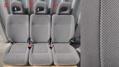 Mazda premacy lift сиденье левый правый средний задняя фото №1